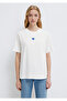 Miav Printed Ecru T-Shirt Regular Fit / Normal Cut 1614093-70057 - 4