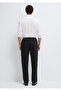 Black Linen Trousers 0010577-900 - 5
