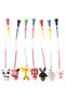 5Pcs Random Patterns 5Pcs Golf Rubber Tees With Handmade Rope Prevent Loss Different Cartoon Pattern