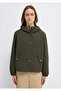Hooded Khaki Jacket Oversized / Wide Fit 1110812-80714 - 4