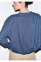 Crew Neck Navy Blue Sweatshirt 1S10508-70487 - 3
