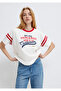 Printed Ecru T-Shirt Regular Fit / Normal Cut 1613861-70057