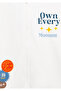 Printed Hooded Ecru Sweatshirt 6S10165-70057 - 6