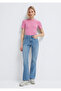 2-Pack Women's Basic T-Shirt Fitted / Body-Fitting Cut 1611372-71187 - 4