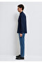 Navy Blue Shirt Regular Fit / Normal Cut 0212063-80872 - 4