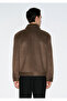 Wool Blend Brown Jacket Loose Fit / Relaxed Fit 0110799-71593 - 5