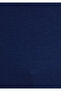 Half Button Navy Blue T-Shirt Fitted / Bodycon Cut 1613751-70497 - 7
