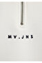 Mvjns Embroidered Semi-Zipper Ecru Sweatshirt 1S10533-89145 - 7