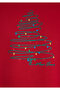 New Year Themed Red Sweatshirt 0S10552-70390 - 6
