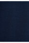 Long Sleeve Textured Navy Blue Basic T-Shirt Slim Fit / Slim Fit 0610106-70490 - 8