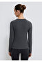 Long Sleeve Anthracite Basic T-Shirt Slim Fit / Narrow Fit 1613621-80024 - 5