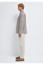 Brown Plaid Shirt Oversized / Wide Cut 0211870-91413 - 5