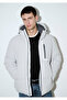 Water Repellent K Hooded Gray Inflatable Jacket 0110463-70075 - 2