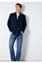 Navy Blue Shirt Regular Fit / Normal Cut 0211875-70490 - 2