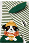 Dog Printed Green Socks 1913539-70053 - 2