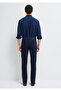 Marcus Dark Navy Comfort Gabardine Trousers 0035190674 - 5