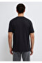 Logo Printed Black T-Shirt Regular Fit / Regular Cut 0610260-900 - 6