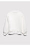 Heart Patch Logo Ecru Bomber Jacket 7S10174-70057 - 5