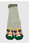 Dog Printed Green Socks 1913539-70053