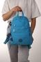 My Polo 8745 Clinker Women's Backpack Medium Day Water Resistant Blue - 5