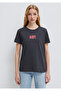 Logo Printed Anthracite T-Shirt Regular Fit / Regular Cut 1613412-70087 - 3
