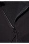 Black Basic Sweatshirt with Half Zipper 0S10278-900 - 7