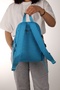 My Polo 8745 Clinker Women's Backpack Medium Day Water Resistant Blue - 6