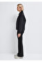 Sporty Lux Zippered Black Sweatshirt 1S10295-900 - 5