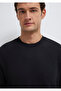 Crew Neck Black Sweatshirt 0S10457-900 - 6