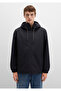 Hooded Black Coat 0110641-71379 - 6