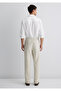 Beige Trousers 0010447-70144 - 4