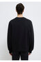 Crew Neck Black Basic Sweatshirt 0S10276-900 - 6