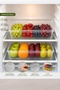 3183 2-Piece Transparent Refrigerator Organizer Set 4 Lt – 20X32X7 cm - 2