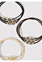 3-Piece Bead Detailed Buckle 1912698-900 - 3