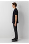 Logo Printed Black T-Shirt Regular Fit / Regular Fit0611714-900 - 4