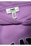 Logo Printed Hooded Purple Sweatshirt 7610035-70586 - 5