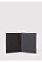 Black Leather Seal Logo Card Holder -092023-900 - 3