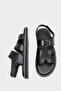 Axel Comfortable Genuine Leather Men's Sandals with Open Toe and Back Strap - 3