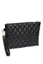 Paris Quilted Women's Black Bag - 4