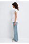 تي شيرت أبيض مطبوع بشعار Slim Fit / Slim Fit 166422-620 - 4