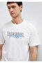 White Istanbul Printed Regular Fit T-Shirt -067114-620