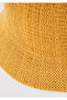 Yellow Straw Bucket Hat 1910080 -34333 - 3