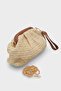 Capri Straw Look Drawstring Women's Bag - 3