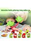 Frog Tongue Game Set with Chameleon Masks and Bug Cards,4 Pieces - 5