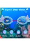 Kids Swim Goggles,2 Pack Anti-Fog Waterproof Adjustable Swimming Goggles for Boys and Girls,Ages 2-14 - 3