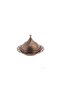 6-Piece Turkish Coffee Set with Ottoman Motifs Copper Color - 4