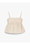 Onlmika S/L Stripe Top Jrs Women's Gray Blouse - 15375296