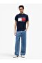 Tjm Reg Big Flag Ss Tee Ext Men's Blue T-Shirt - Dm0Dm22645 - 5