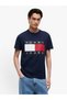 Tjm Reg Big Flag Ss Tee Ext Men's Blue T-Shirt - Dm0Dm22645 - 2