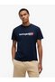 Dark Blue Logo Men's T-Shirt - 2